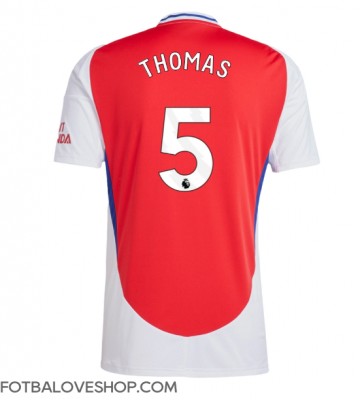 Arsenal Thomas Partey #5 Domácí Dres 2024-25 Krátký Rukáv